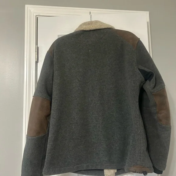 Kuhl Gray and Brown Sherpa-Lined Jacket - Picture 4 of 4